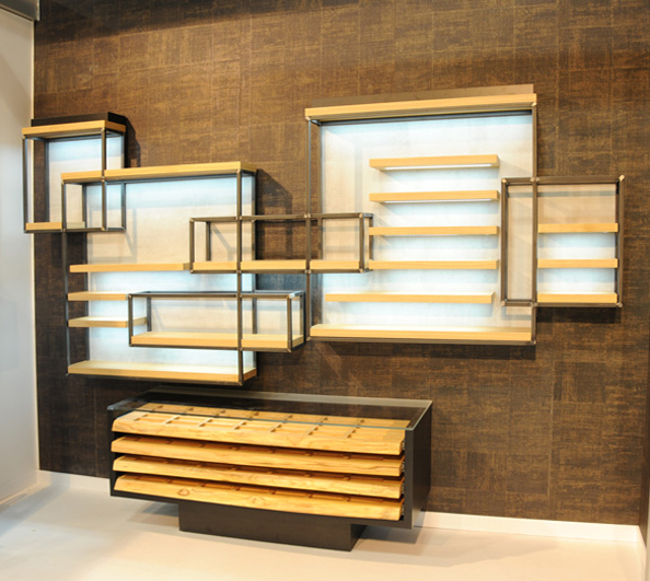 cassettiera occhiali legno negozi di ottica