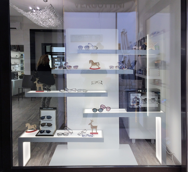 sistemi vetrine per occhiali