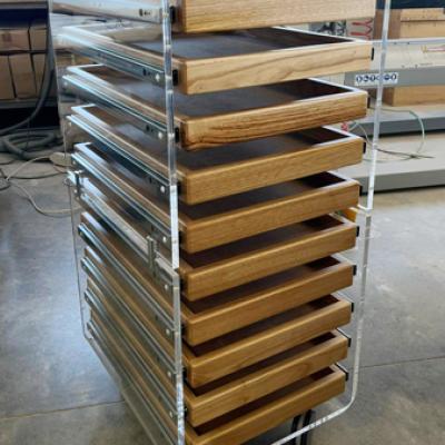 Cassettiera Plex A 10 Cassetti Su Ruote 